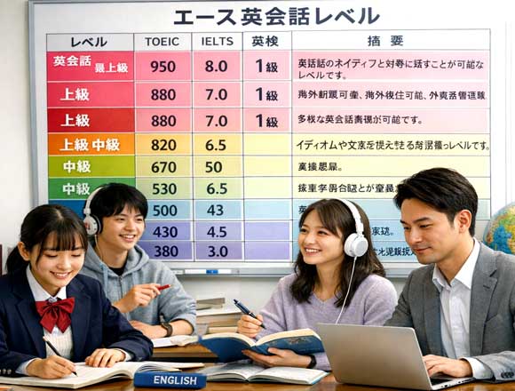 英語レベル表